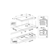 Whirlpool WFS1577 CPNE indukciós főzőlap 77cm CleanProtect
