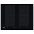 Whirlpool WFS8865NE indukciós főzőlap zónánkénti Premium Slider vezérlés FLexi Oval zóna 6. Érzék 60cm 7,2kW
