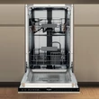 Whirlpool WH2IC10BS7LA0 beépíthető mosogatógép 45cm teljesen integrált