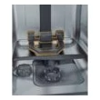 Whirlpool WH6UC11BS7A0X aláépíthető mosogatógép, keskeny, inox, 45cm 