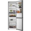 Whirlpool WHK 26372 X5EA3 szabadonálló alulfagyasztós hűtőszerkény, inox, 343 liter, 186 cm