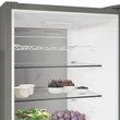 Whirlpool WHK 26373 XBR6EA szabadonálló alulfagyasztós hűtőszerkény, Dual NoFrost, inox, 370 liter,