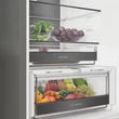 Whirlpool WHK 26373 XBR6EA szabadonálló alulfagyasztós hűtőszerkény, Dual NoFrost, inox, 370 liter,