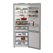 Whirlpool WHK2 6494 X6E 70cm széles szabdonálló alulfagyasztós hűtőszerkény ,Dual NoFrost 