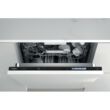 Whirlpool WIS 1150 PEL beépíthető mosogatógép, B energiaosztály, 14 teríték, 9,5 l vízfogyasztás, 11 program, 6. érzék funkció, 3. evőeszközfiók