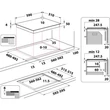 Whirlpool WL S7960 NE indukciós főzőlap, zónánkénti premium slider vezérlés,FlexiCook zóna