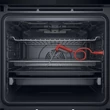 Whirlpool WOI68FPT1SBA beépithető pirolitikussütő, 4 rétegű sütőajtó,Ready to Cook funkció