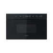 Whirlpool MBNA920B beépíthető mikrohullámú sütő fekete 38cm 22L
