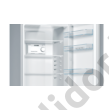Bosch KGN36NLEA Serie 2 alulfagyasztós hűtő inoxlook NoFrost  215+87L 186x60x66cm
