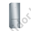 Bosch KGV58VLEAS Serie 4 inoxlook alulfagyasztós hűtő 376/124L 191x70x77 cm