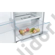 Bosch KSV33VLEP Serie 4 egyajtós hűtő Szálcsiszolt acél színű, E energiaosztály 324L 176x60x65cm