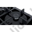 Bosch PNH6B6B90 Serie 4 gázfőzőlap edzett üveglapon beépíthető 60cm Wok égőfej