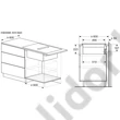 Bosch PVQ811F15E Serie 6 CombiInduction főzőlap beépített páraelszívóval 2. generáció 80cm 7,4kW