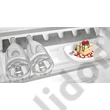 Whirlpool SP40 812 EU 2 beépíthető alulfagyasztós hűtő Stop Frost