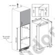 Teka RSR42250 FI EU beépíthető hűtőszekrény