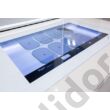 Whirlpool SMP658CBTIXL SmartCook Premium indukciós főzőlap iXelium™ felület FlexiFull 65cm szöveges LCD kijelző