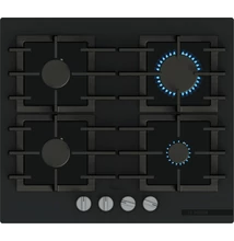 Bosch PPP6AAI40 Serie6 beépíthető gázfőzőlap, Matt Design edzett üveglap, FlameSelect