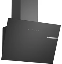 Bosch DWK65DK60 Falra szerelhető páraelszívó, 60 cm, Fekete üveg, Fekete