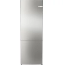 Bosch KGN492IDF szabadonálló, alulfagyasztós hűtőszekrény, 203 x 70 cm, Szálcsiszolt acél (ujjlenyomat-mentes), Total No Frost, 440 liter