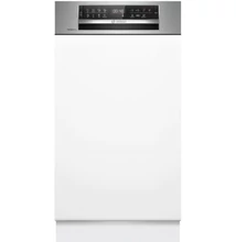Bosch SPI6ZMS29E Serie6 beépíthető mosogatógép, 45 cm, Nemesacél ,10 teríték ,PerfectDry Zeolith szárítás