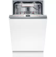 Bosch SPV6YMX08E Serie6 teljesen beépíthető mosogatógép, 45 cm széles, 10 teríték,PerfectDry Zeolith szárítás