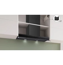 Bosch DBB97DP60, integrált kialakítású páraelszívó, 90 cm, Fekete üveg, Fekete,  Serie 6