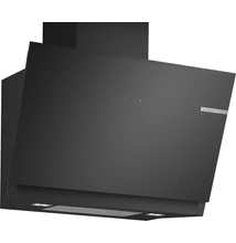 Bosch DWK81AN60, Falra szerelhető páraelszívó, 80 cm, Fekete üveg, Fekete, Serie 8