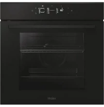 Haier H6 ID25G3YTB beépíthető sütő,hőlégbefúvás, 78 liter, pirolitikus + hidrolitikus, 19 funkció, távezzérlés és extra tartalom (WiFi), energiaosztály A++, fekete szín, M x M x S (mm) 595X595X568