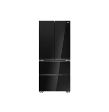 Haier HFKR7819DNGB fekete üveg alulfagyasztós hűtőszerkény, My Zone , No Frost