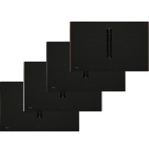 Neff V68YHL4B0 indukciós főzőlap beépített páraelszívóval, 80cm , Matt Design felület (karcálló),Flex Design kialakítás, Twist Touch vezérlés