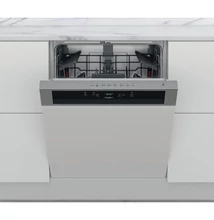 Whirlpool WBC3C26X félig integrált mosogatógép, Inox, 60 cm