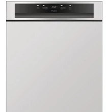 Whirlpool WBO 3O33 PL X beépíthető mosogatógép, D energiaoszály, Inox, 14 teríték, 9,5l vízfogyasztás, 11 program, 6. érzék szenzortechnológia