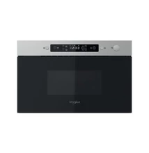Whirlpool MBNA910X beépíthető mikorhullámú sütő: rozsdamentes acél szín
