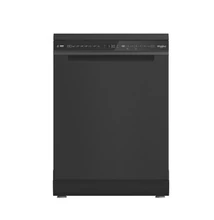 Whirlpool W8F HS61BS mosogatógép, Black Steel szín, normál méretű, A energia osztály, 15 teríték
