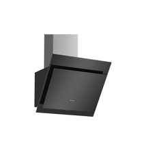 Bosch DWK67CM60 Serie 4 döntött fali páraelszívó 60 cm fekete üvegernyő 700 m3/h LED