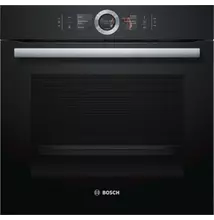 Bosch HSG636BB1 Serie8 gőzsütő fekete EcoClean Direct DishAssist-funkció 3 részes TFT kijelző beépíthető 