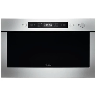 Whirlpool AMW439IX beépíthető mikrohullámú sütő inox 38cm 22L