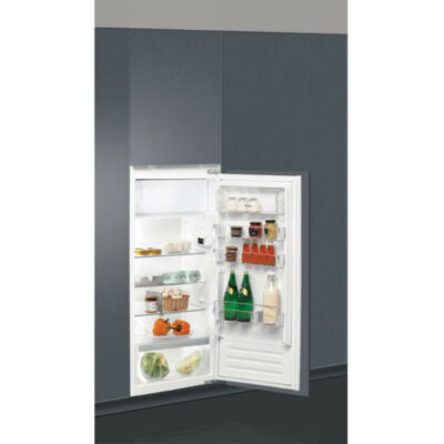 Whirlpool ARG 86121 beépíthető hűtőszekrény,  122,5x56x55 cm,171+18 liter, F energiaosztály, automatikus hűtőtérleolvasztás