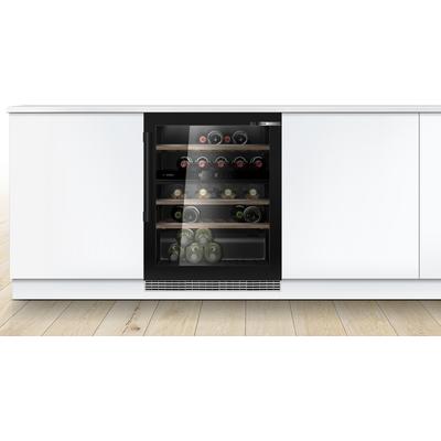 Bosch KUW21AHG0 pult aláépíthető 60 cm széles borhűtő,Serie6 ,44 palack