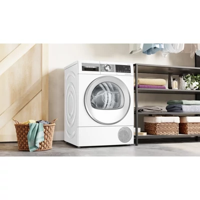 Bosch WQG24591BY Serie 6 szárítógép, 9 kg , Öntisztító kondenzátor  ,AutoDry 