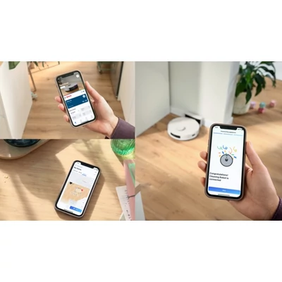Bosch BCRC2W Spotless Advanced robotporszívó, rezgő felmosó,Infravörös SmartVision