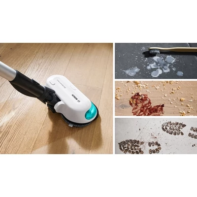 Bosch BCS71HYG1 Unlimited 7 ProHygienic Aqua vezeték nélküli porszívó ,18 V / 3 Ah Li-Ion akku ,40 perc működési idő ,HEPA szűrő