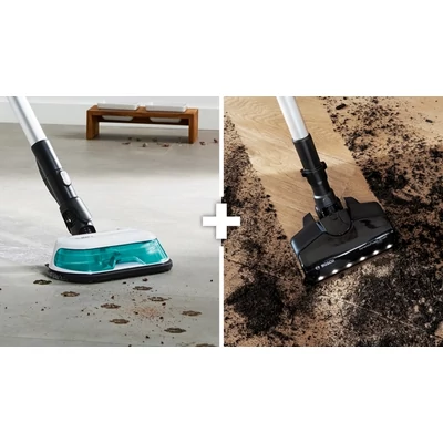 Bosch BCS71HYG1 Unlimited 7 ProHygienic Aqua vezeték nélküli porszívó ,18 V / 3 Ah Li-Ion akku ,40 perc működési idő ,HEPA szűrő