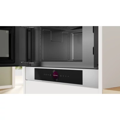Bosch BFL7221W1 Beépíthető mikrohullámú sütő, Fehér 21 liter