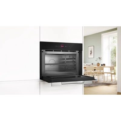 Bosch CEG732XB1 Beépíthető mikrohullámú sütő, 60 x 45 cm, Fekete