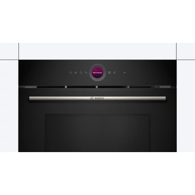 Bosch CEG732XB1 Beépíthető mikrohullámú sütő, 60 x 45 cm, Fekete