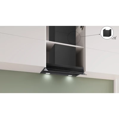 Bosch DBB67DP60 Serie6 beépíthető páraelszívó, 60cm, Home Connect & Hob-Hood Control, max. 699 m3/h