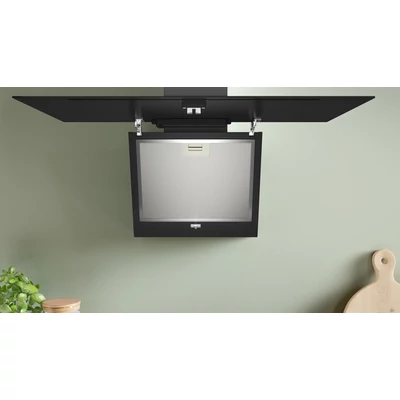 Bosch DWK85DK60 Serie2 falra szerelhető páraelszívó,fekete üveg, 80 cm, TouchSelect érintőgombok