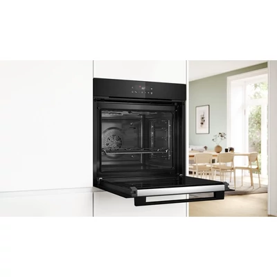 Bosch HBA571BB4 Serie2 beépíthető sütő, 71 l sütőtér, 5 funkció, pirolitikus öntisztítás