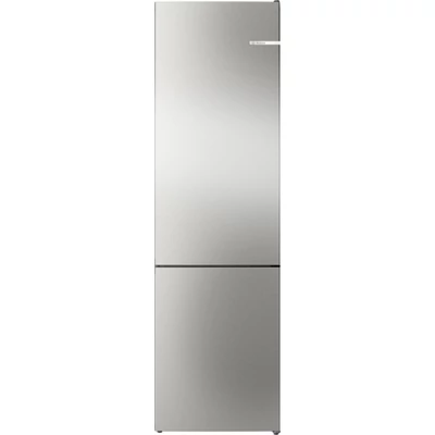 Bosch KGN392I1F alulfagyasztós hűtőszekrény, Total No Frost, 203 x 60 cm, 260 liter hűtőtér, 103 liter fagyasztótér